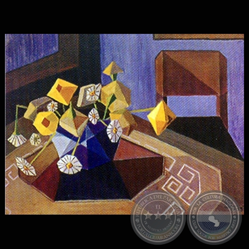 FLORES AMARILLAS, 1953 - Obras de OLGA BLINDER